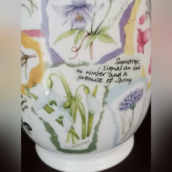 Dunoon Fine Bone China "Nature's Garden" Floral Mug - Picture 8 of 10